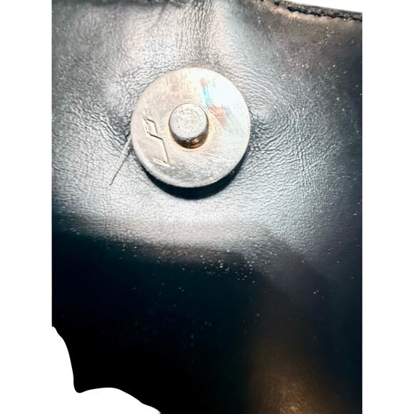 Vintage Mark Cross Black Leather Briefcase – Made in Italy - Picture 5 of 12